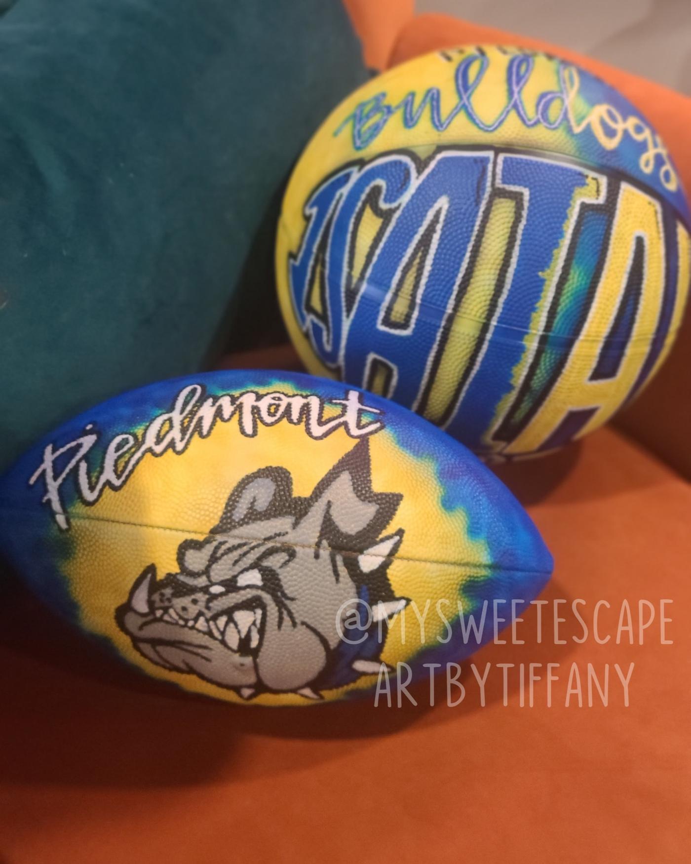 Custom Piedmont Bulldogs jacket
